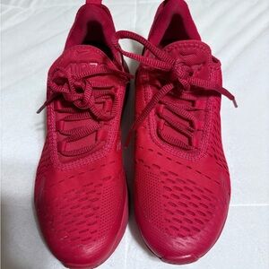 Nike air max 270 youth triple red